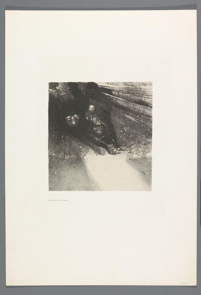 朦胧的幼虫
La Maison Hautée》，6 幅石版画，封面扉页
闹鬼的房子》，La Maison Hantée，布尔沃-莱顿文字插图，勒内-菲利蓬法文译本，（系列标题） 作者 雷内·菲利普