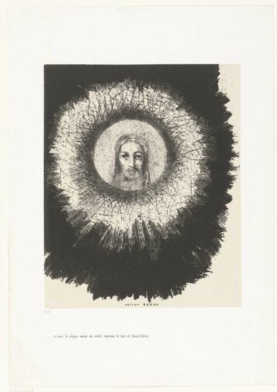 在太阳的圆盘上闪耀着基督的脸 ...et dans le disque même du soleil, rayonne la face de Jésus-Christ（物体上的标题） 圣安东尼的诱惑 (1)（系列标题） 圣安东尼的诱惑（系列名） 作者 贝克特