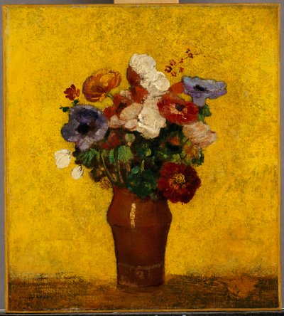 花卉 作者 奥迪隆·雷顿（Odilon Redon）
