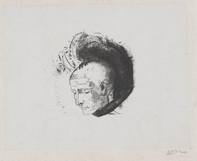 安德烈-梅勒里奥为 "Le Mouvement Idealiste en Peinture "绘制的封面插图 作者 奥迪隆·雷顿（Odilon Redon）