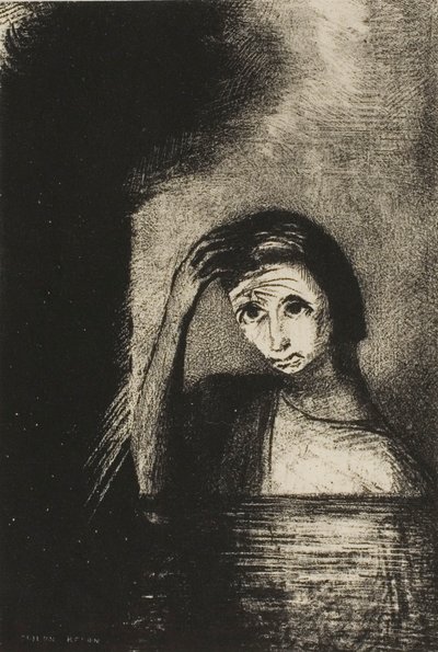 埃米尔-韦尔海伦的《灾难》序言 作者 奥迪隆·雷顿（Odilon Redon）