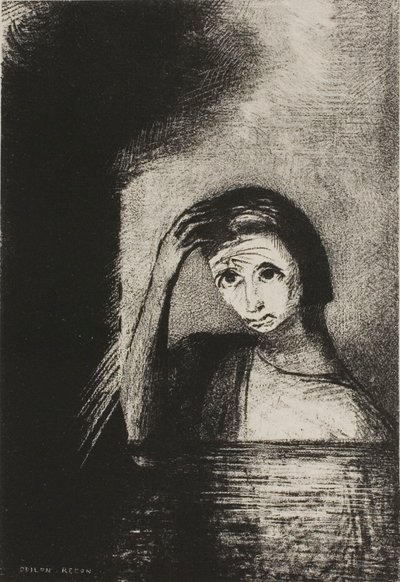 埃米尔-韦尔海伦的《灾难》序言 作者 奥迪隆·雷顿（Odilon Redon）