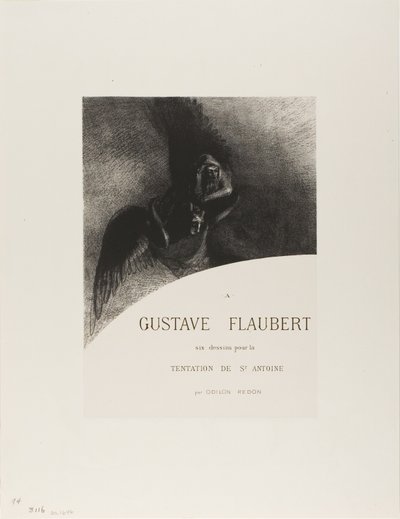 致古斯塔夫-福楼拜》序言 作者 奥迪隆·雷顿（Odilon Redon）