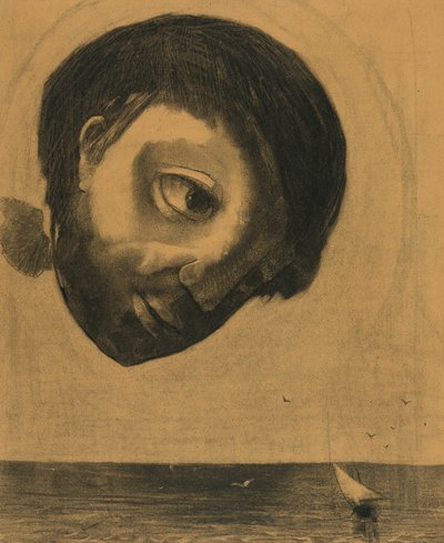 水域守护神 作者 奥迪隆·雷顿（Odilon Redon）