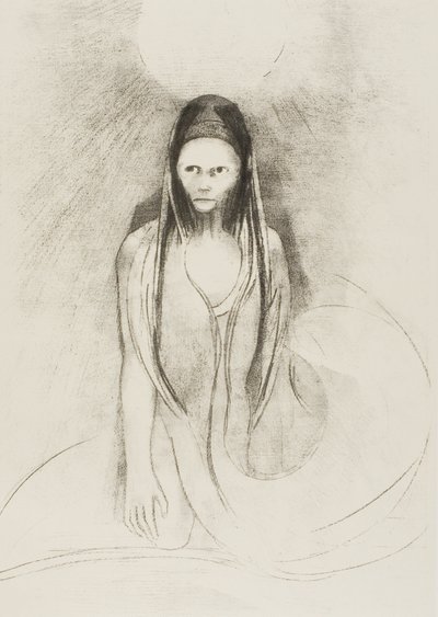 智慧是我的！我成了大佛！》，第 12 版，共 24 页 作者 奥迪隆·雷顿（Odilon Redon）