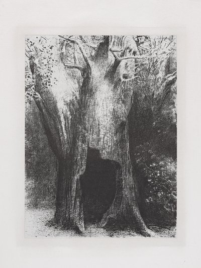 我陷入孤独 作者 奥迪隆·雷顿（Odilon Redon）