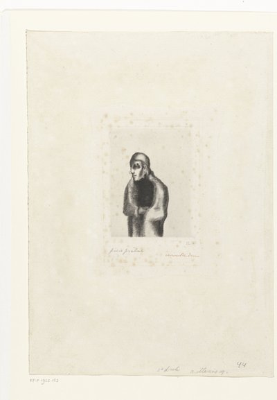 小预拉特 小主教（物体上的标题） 作者 奥迪隆·雷顿（Odilon Redon）