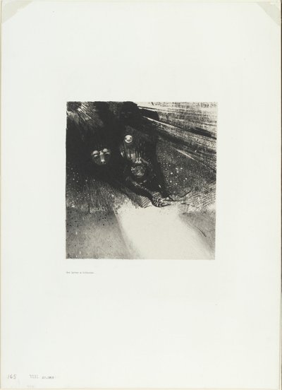 幼虫如此无血又如此丑陋，第 5 版共 6 页 作者 奥迪隆·雷顿（Odilon Redon）