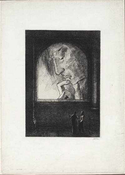灯光 作者 奥迪隆·雷顿（Odilon Redon）