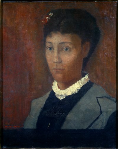 奥迪隆夫人 作者 奥迪隆·雷顿（Odilon Redon）