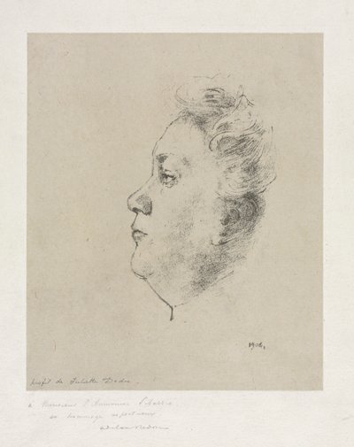 朱丽叶-多杜小姐 作者 奥迪隆·雷顿（Odilon Redon）