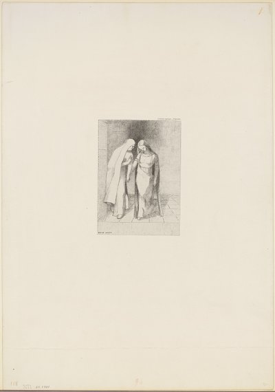 神秘对话 作者 奥迪隆·雷顿（Odilon Redon）