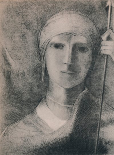 Parsifal，约1891年，1946年 作者 奥迪隆·雷顿（Odilon Redon）