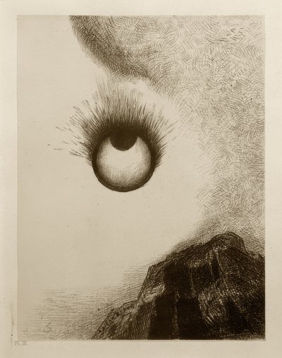 各地的苏木都在熊熊燃烧 作者 奥迪隆·雷顿（Odilon Redon）