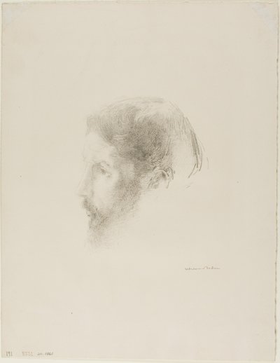 皮埃尔-波纳尔 作者 奥迪隆·雷顿（Odilon Redon）