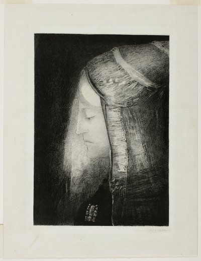 光的轮廓 作者 奥迪隆·雷顿（Odilon Redon）