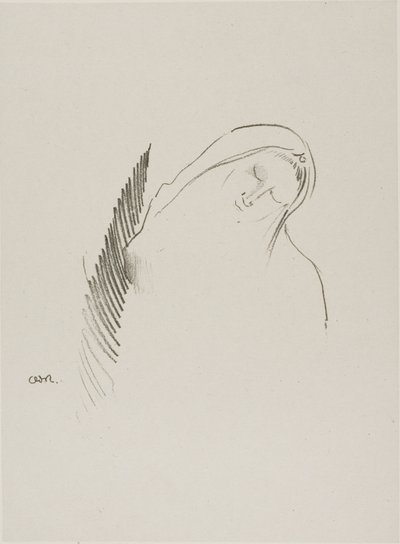 睡眠 作者 奥迪隆·雷顿（Odilon Redon）