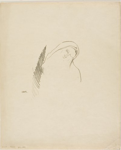 睡眠 作者 奥迪隆·雷顿（Odilon Redon）