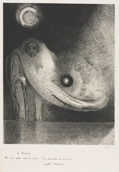 佛陀 作者 奥迪隆·雷顿（Odilon Redon）