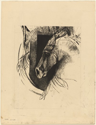 充电器 作者 奥迪隆·雷顿（Odilon Redon）