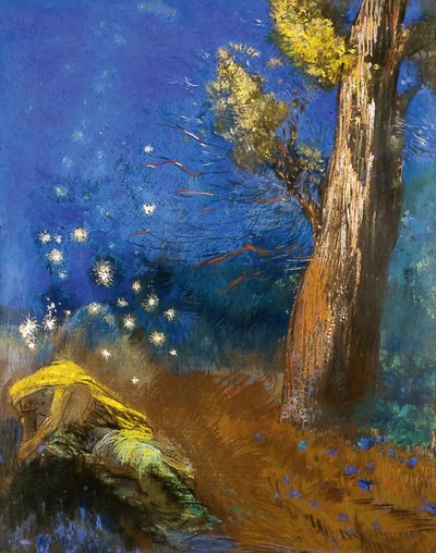 佛陀之死 作者 奥迪隆·雷顿（Odilon Redon）