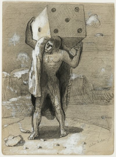 蝶》，又名《激情之重 作者 奥迪隆·雷顿（Odilon Redon）