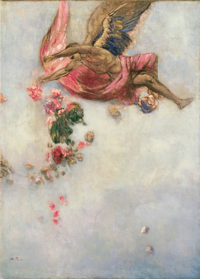 伊卡洛斯的陷落 作者 奥迪隆·雷顿（Odilon Redon）