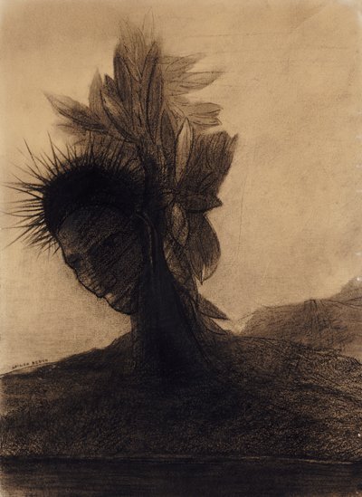 人树 作者 奥迪隆·雷顿（Odilon Redon）