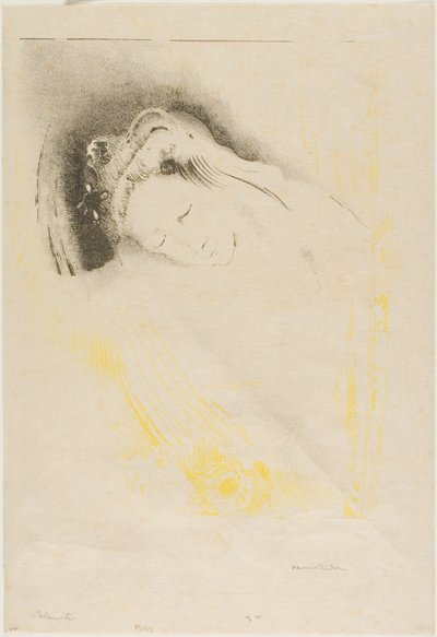 舒拉米特人 作者 奥迪隆·雷顿（Odilon Redon）