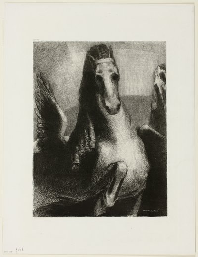 翼 作者 奥迪隆·雷顿（Odilon Redon）