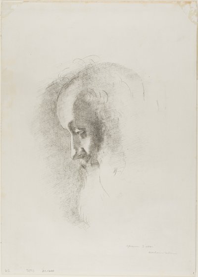 敬老，从黑夜开始 作者 奥迪隆·雷顿（Odilon Redon）