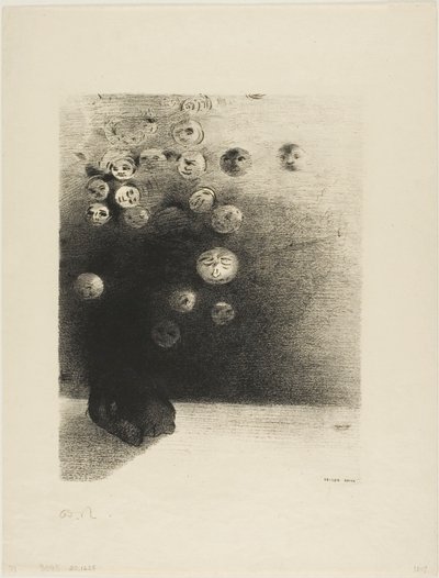为什么不存在一个看不见的世界......？ 作者 奥迪隆·雷顿（Odilon Redon）