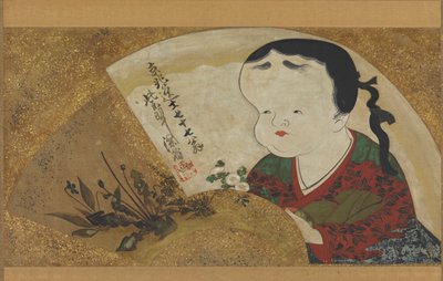乌苏米-大龟和花，18-19世纪。 作者 绪方贤三