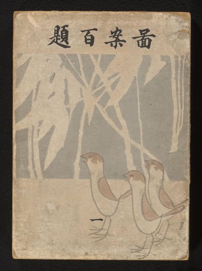一百种设计 - 第一部分
Zuan hyakudai - ichi（物体上的标题） 作者 荻野一水