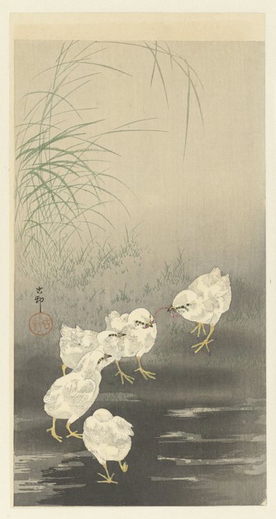 小鸡和虫子 作者 大原功臣