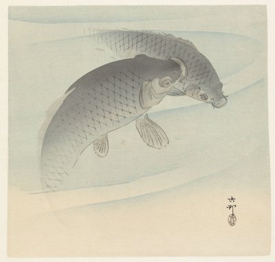 两条鲤鱼 作者 大原功臣