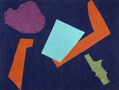 普遍战争：奥尔加-罗萨诺瓦的拼贴作品，1916年1月 作者 奥尔加·弗拉基米罗芙娜·罗扎诺娃