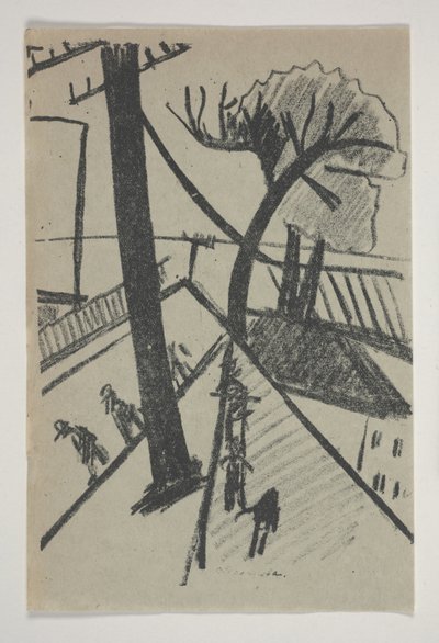 无题（未来派城市场景），来自 "马雅可夫斯基的诗歌" 作者 奥尔加·弗拉基米罗芙娜·罗扎诺娃