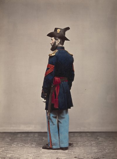炮兵部队，军需官，1866年。 作者 奥利弗·H·威拉德。
