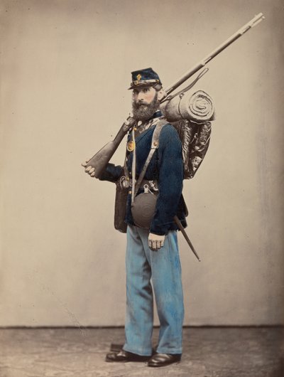 疲劳，行军命令，1866年。 作者 奥利弗·H·威拉德。