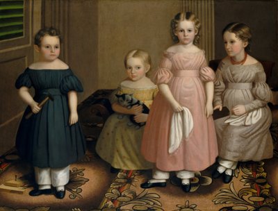 Alling Children，约1839年 作者 奥利弗·塔贝尔·埃迪