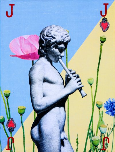 方特，2019（混合媒介画布） 作者 