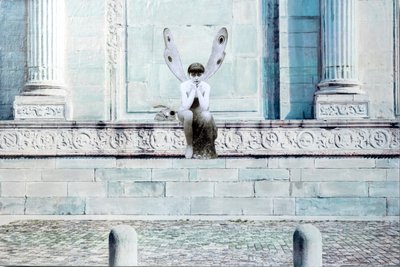 法蒂纳，2021 年（混合媒介画布） 作者 