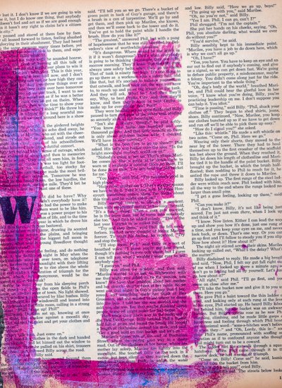 新闻》，2022 年（混合媒介，杂志纸） 作者 