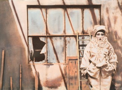 皮耶罗》，2022 年（青花和混合媒介） 作者 