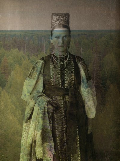 Russkie krasavitsy，2024 年（数字混合媒介） 作者 