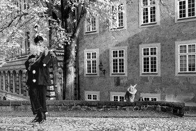 戏剧场景，2024 年（数字混合媒介） 作者 