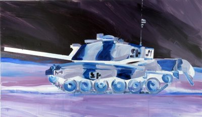 2015年2月2日的字符（画布上的丙烯酸） 作者 奥利维尔·莫雷尔（Olivier Morel）