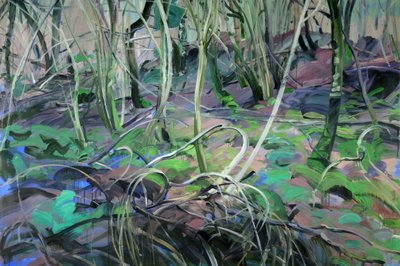 2014年1月Forêt（布面丙烯） 作者 奥利维尔·莫雷尔（Olivier Morel）