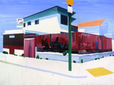 2015年6月6日，肯德基（布面丙烯） 作者 奥利维尔·莫雷尔（Olivier Morel）
